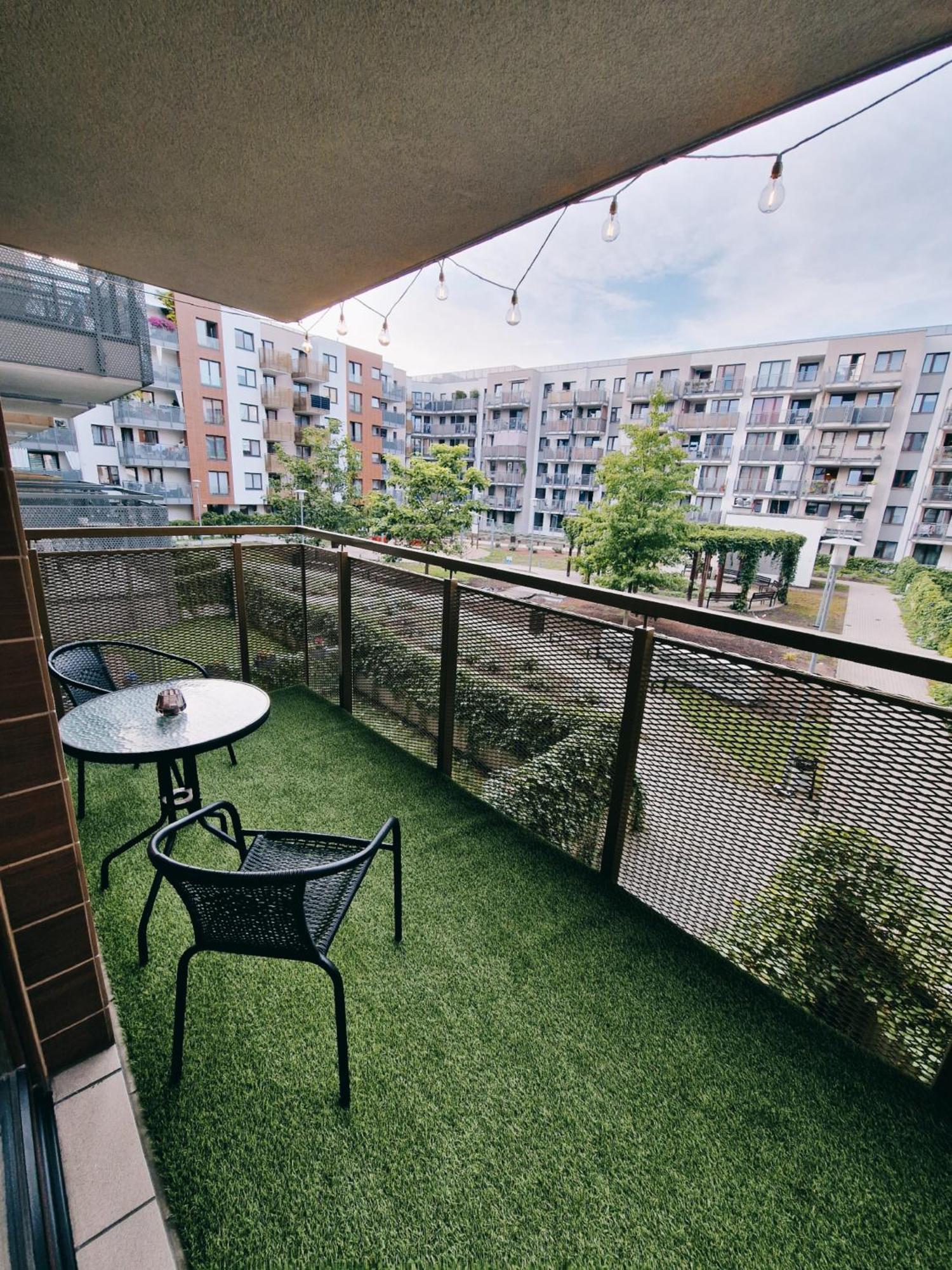 Green Terrace Centrum Apartment Breslau Exterior foto